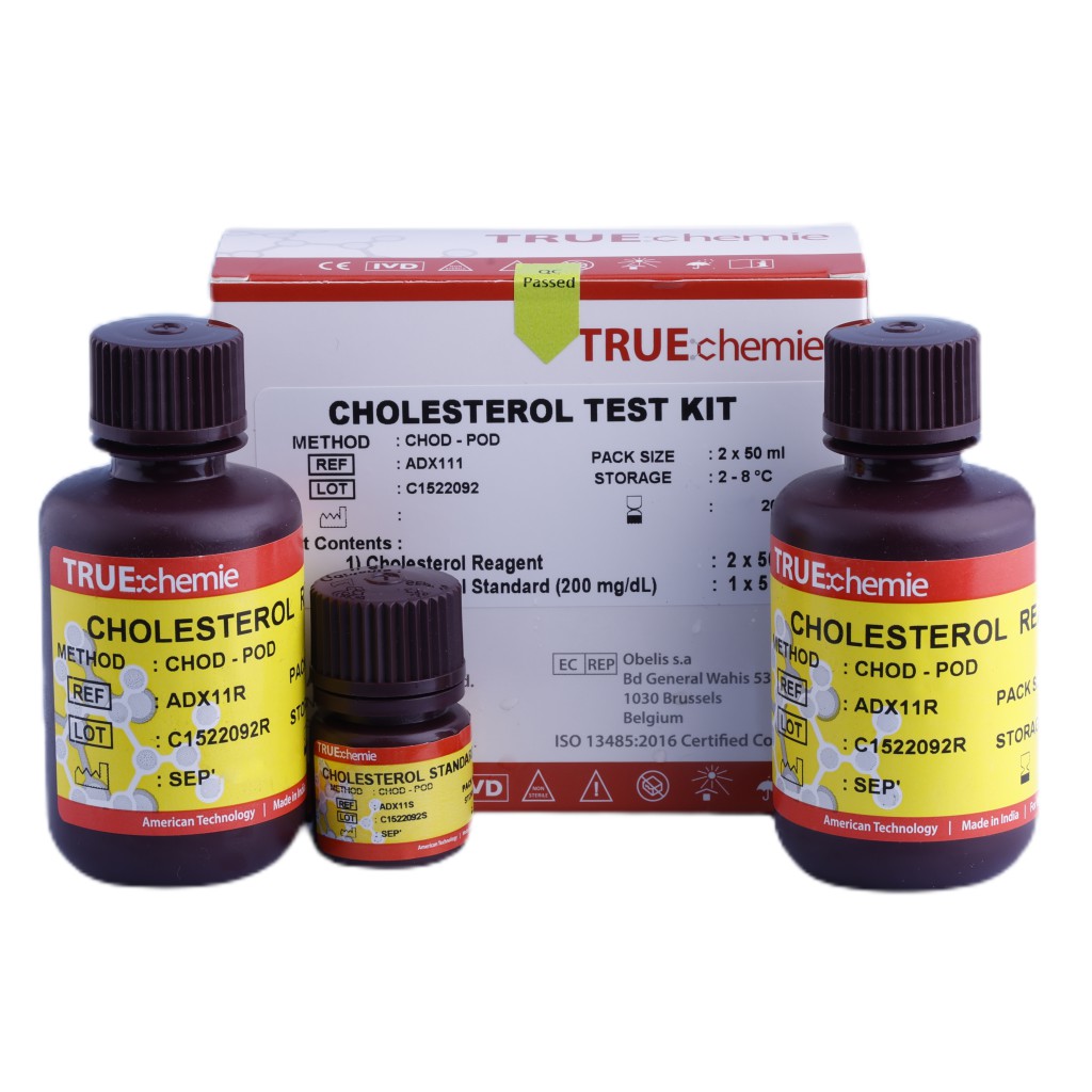 ADX111 TRUEchemie CHOLESTEROL TEST KIT - Clinical Biochemistry Kits - www.athenesedx.com