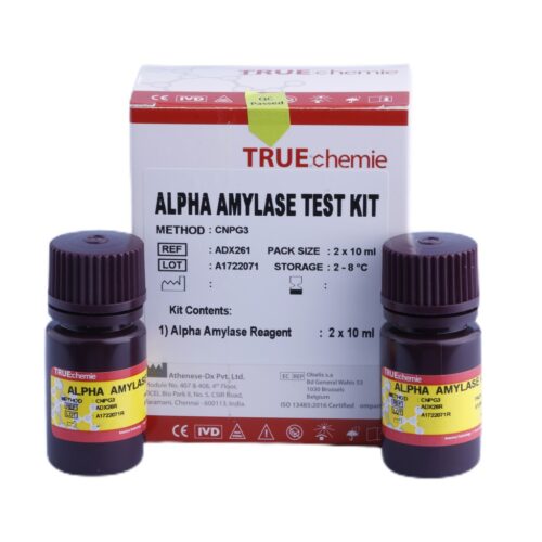 ADX261 TRUEchemie ALPHA AMYLASE TEST KIT - Clinical Biochemistry Kits - www.athenesedx.com