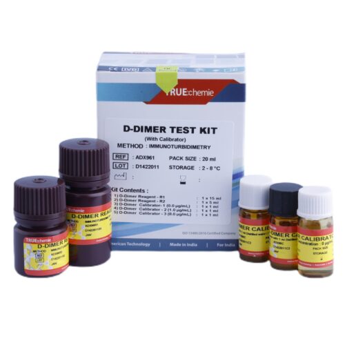 ADX961 TRUEchemie D-DIMER TEST KIT - Clinical Biochemistry Kits - www.athenesedx.com