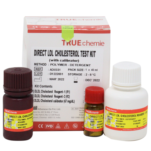 ADX331 TRUEchemie DIRECT LDL CHOLESTEROL TEST KIT - Clinical Biochemistry Kits - www.athenesedx.com