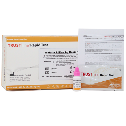 AR0113C Malaria Pf/Pan Ag Rapid Test Kit - TRUSTline Rapid Products - www.athenesedx.com