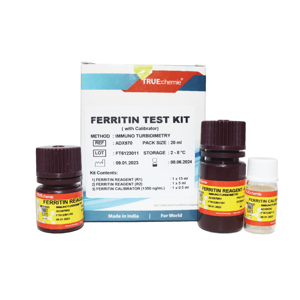 ADX970 TRUEchemie Ferritin Turbilatex Test Kit - Clinical BioChemistry Kits - www.athenesedx.com