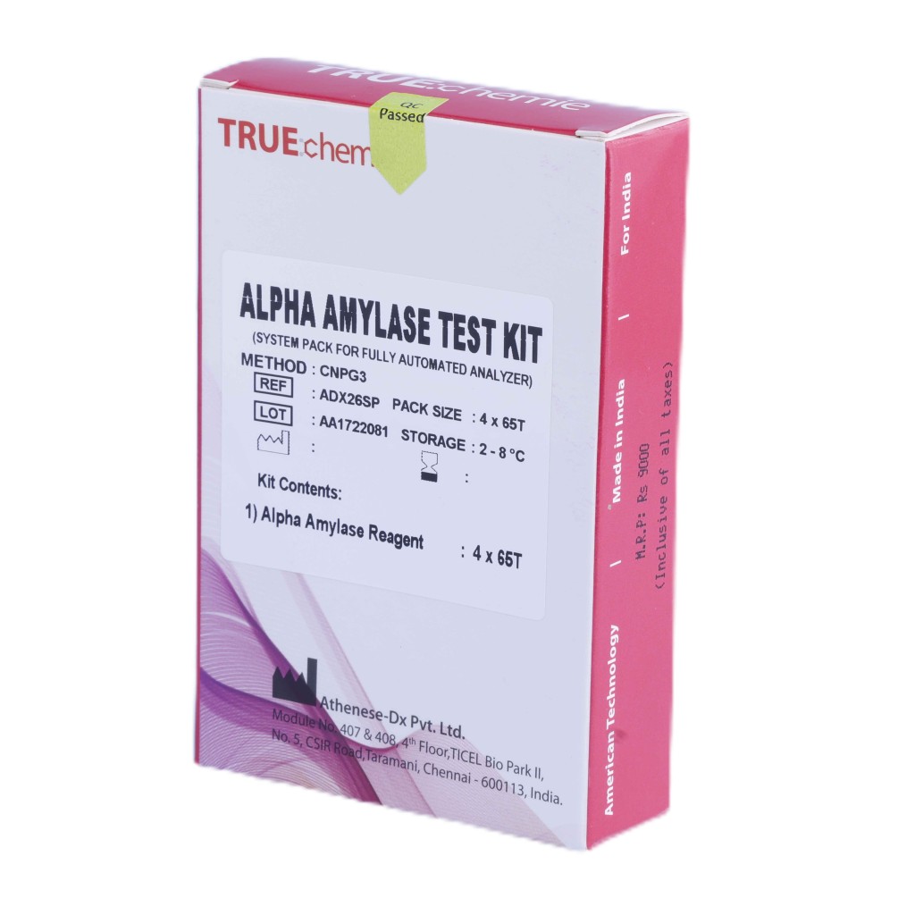 ADX26SP Alpha Amylase Test Kit - Clinical Chemistry System Packs - www.athenesedx.com
